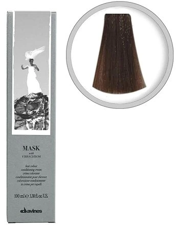 Davines Mask With Vibrachrom Permanent Hair Dye 6.34 , 100 ml