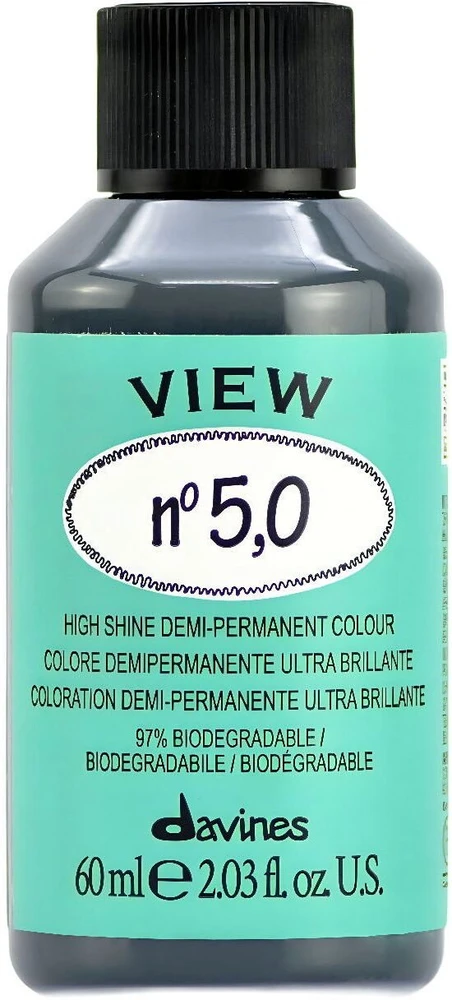Davines View Demi-Permanent Hair Dye 5.0 , 60 ml