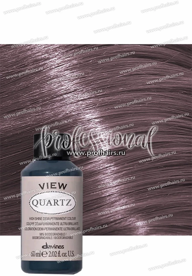 Davines View Demi-Permanent Hair Dye Rose Quartz, 60 ml