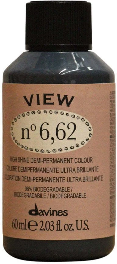Davines View Demi-Permanent Hair Dye 6.62 , 60 ml