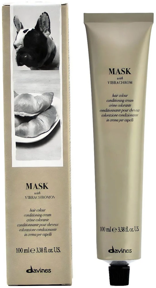 Davines Mask With Vibrachrom Permanent Hair Dye 12.13 , 100 ml
