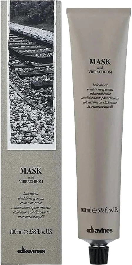 Davines plaukų kaukė su Vibrachrom ilgalaikiais dažais 7.23, 100 ml