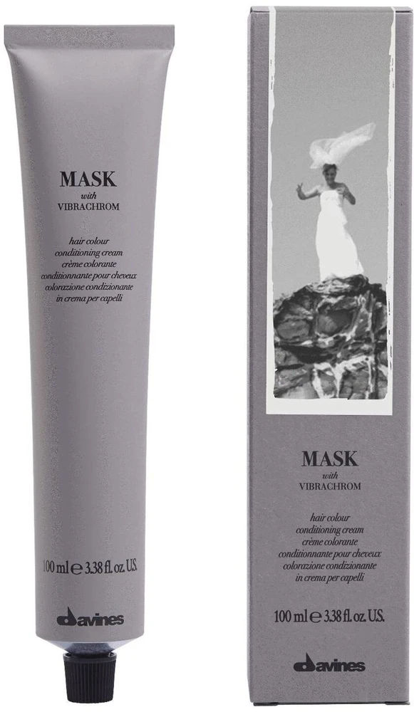 Davines kaukė su Vibrachrom ilgalaikiais plaukų dažais 8.21, 100 ml