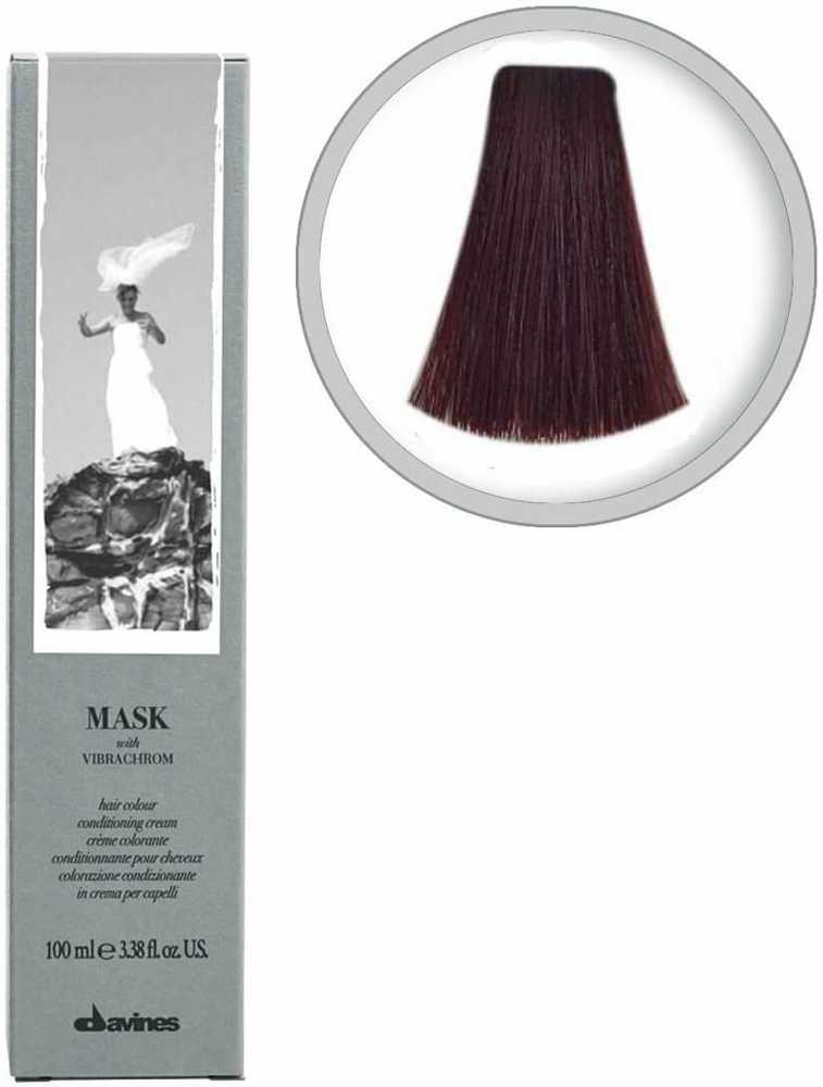 Davines Mask With Vibrachrom Permanent Hair Dye 6.66 , 100 ml