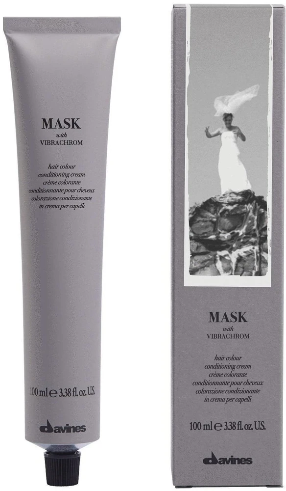 Davines plaukų kaukė su Vibrachrom ilgalaikiais dažais 6.44, 100 ml