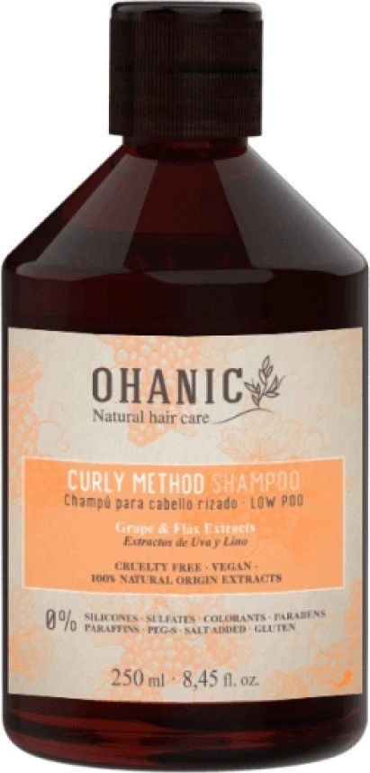 Davines Šampūnas garbanotiems plaukams Ohanic Skirtas garbanotiems plaukams Method Šampūnas, 250 ml OHAN11
