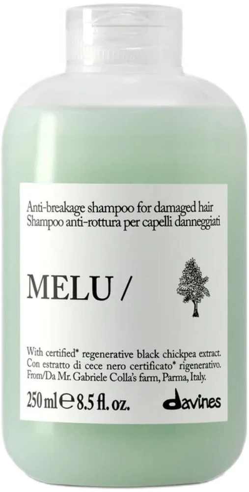 Davines Essential Haircare MELU Šampūnas stiprinamasis šampūnas lūžinėjantiems ir lūžinėjantiems plaukams 250ml