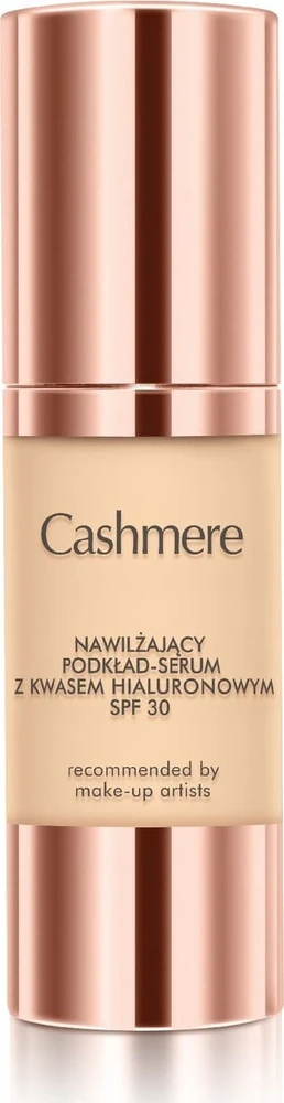 Cashmere Moisturizing Foundation-Serum 02 rusvai gelsvas, 30 ml