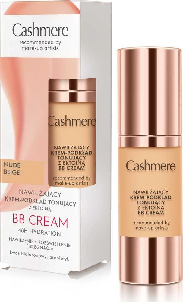 Cashmere BB CREAM Nude rusvai gelsvas, 30 ml