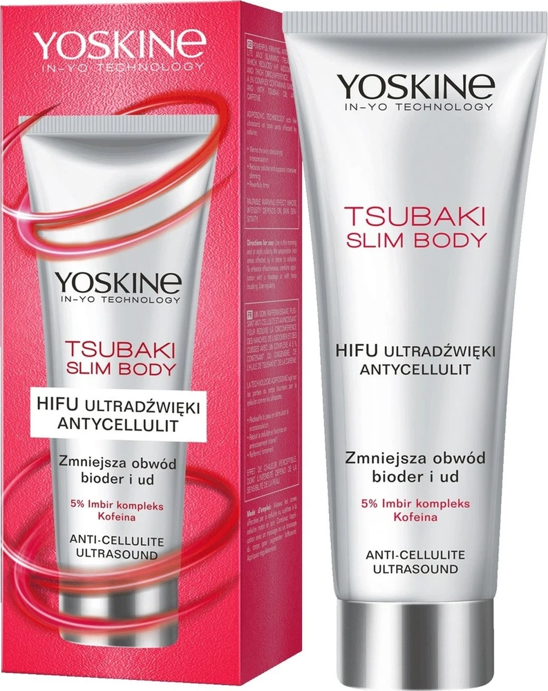 DAX Yoskine Tsubaki Slim Body HIFU Ultragarsinis anticeliulitinis šildantis kūno koncentratas 200ml