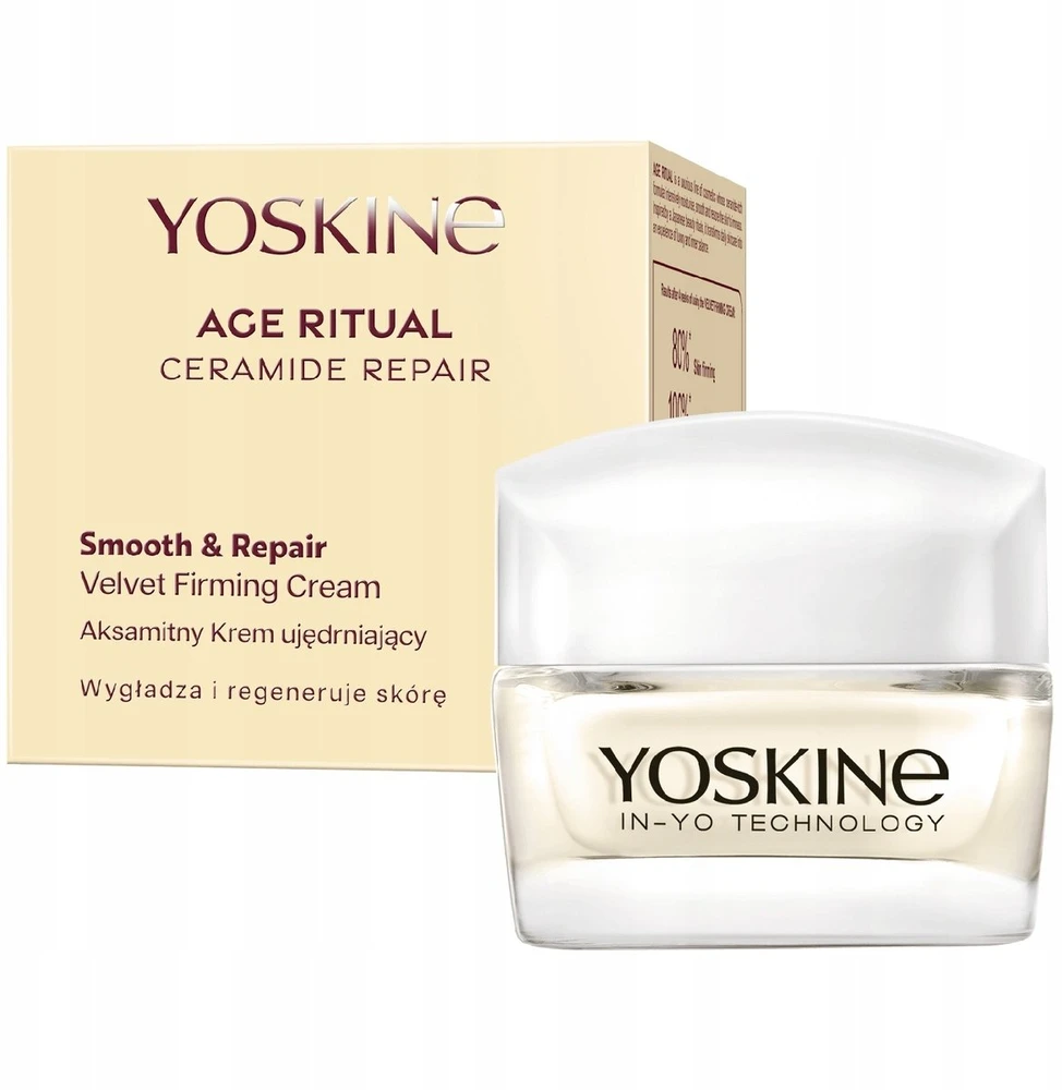 DAX YOSKINE Age Ritual aksominis stangrinamasis veido kremas lygina ir regeneruoja odą 50 ml