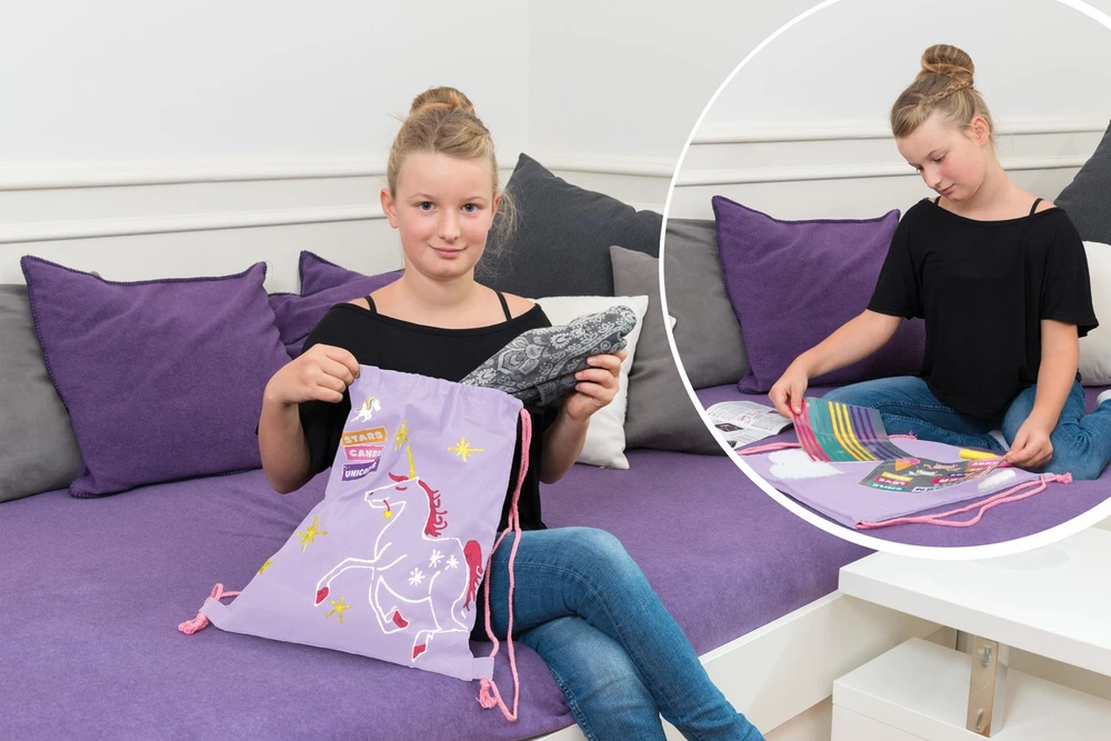 Lena Day Fashion Unicorn Kuprinė, Zaprojektuj swój plecak