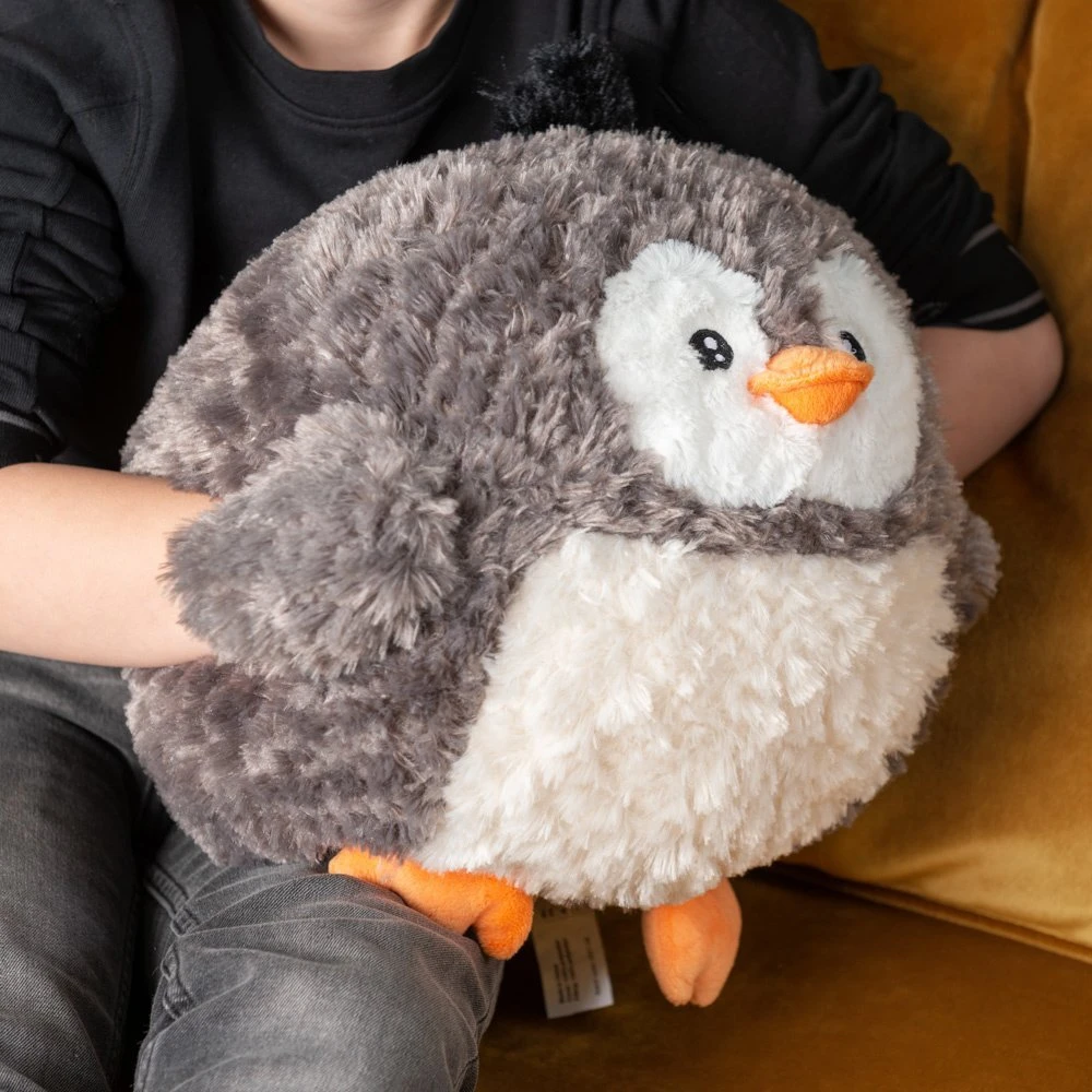 Dėlionė Cozy Noxxiez Pingvino pagalvė ir pliušinis rankų šildytuvas