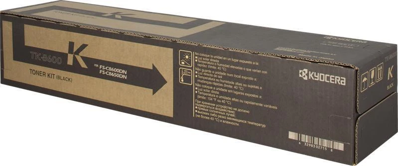 Kyocera TK-8600 (1T02MN0NL0), juoda kasetė