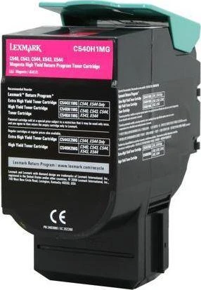 Lexmark C540H1MG kasetė, purpurinė, 2000 puslapių