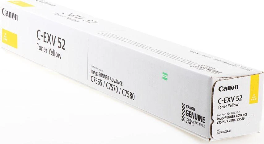 Hewlett Packard (HP) Canon Toneris 1001C002 standartinės talpos C-EXV52 geltona