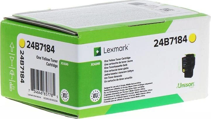 LEXMARK 24B7184 geltona