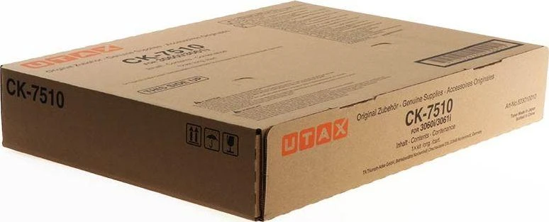 Triumph-Adler/Utax CK-7510 (623010015/623010010) Lazerinė kasetė, Juoda