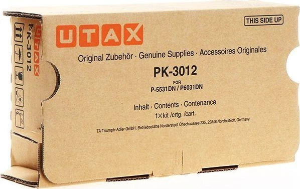 Triumph Adler Kit PK-3012/ Utax PK3012 (1T02T60TA0/ 1T02T60UT0), juoda kasetė