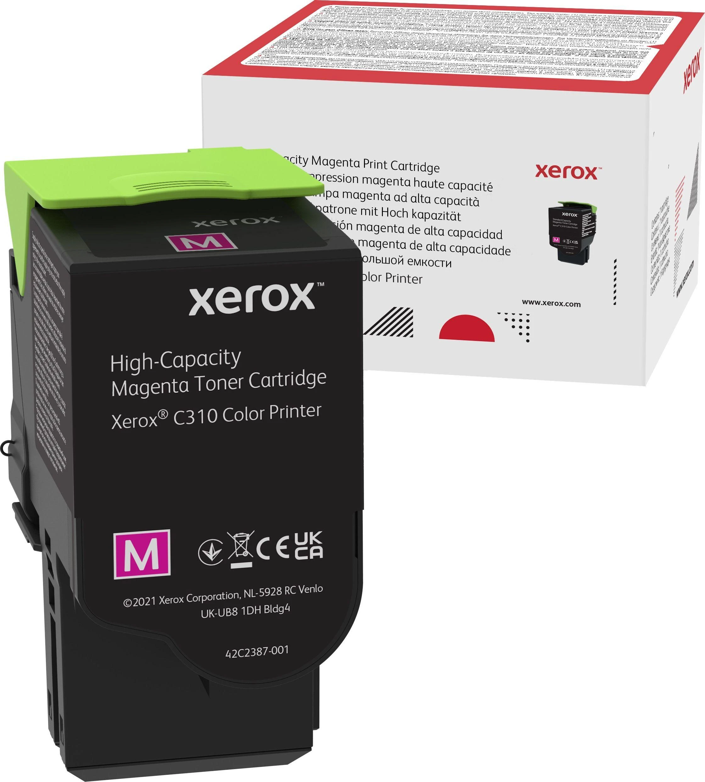 Xerox C310 / C315 (006R04366) kasetė lazeriniams spausdintuvams, Purpurinė (5500 psl.)