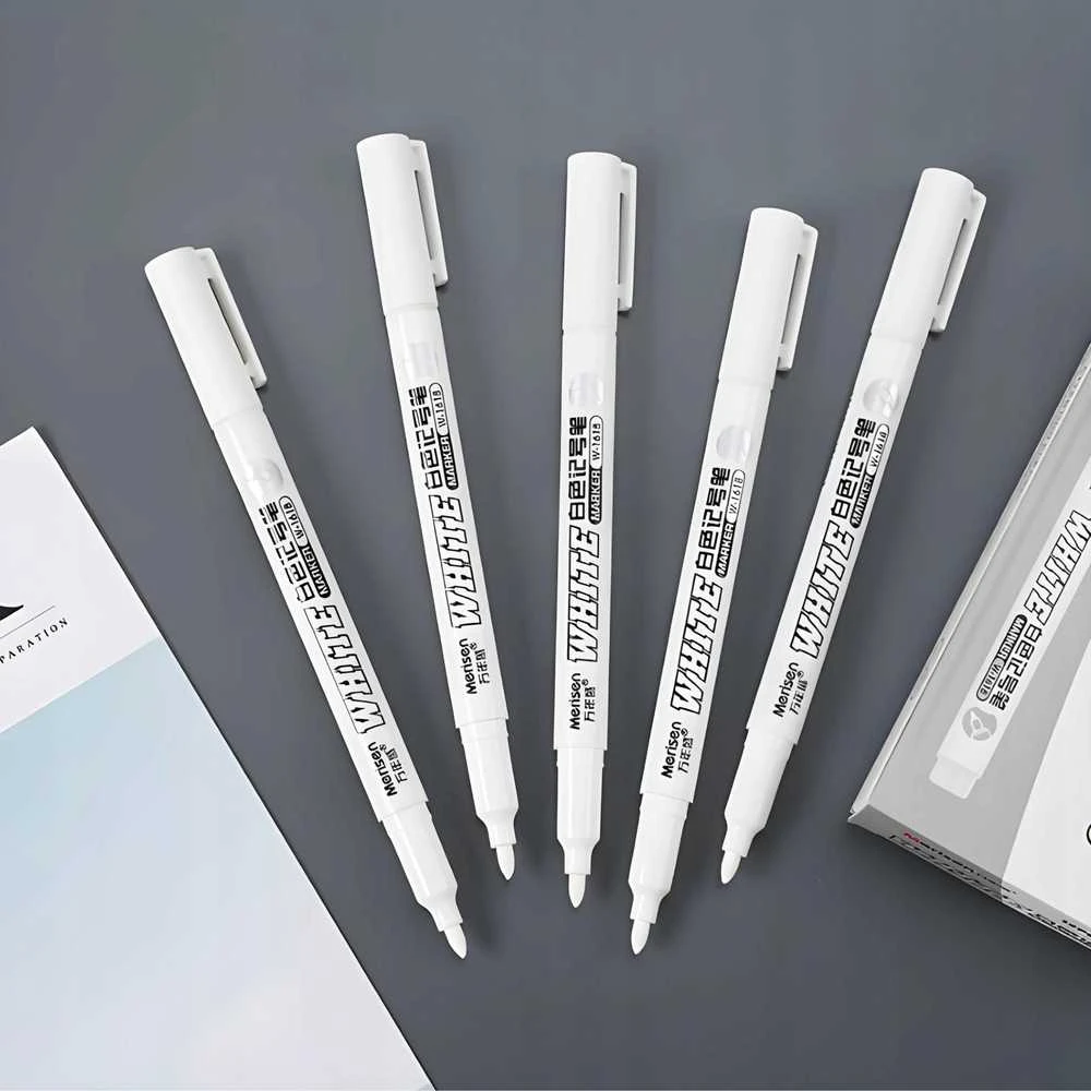 Grąžtas Dažų markeris Markal Pro-Line HP Baltas 3mm tepaluotiems paviršiams