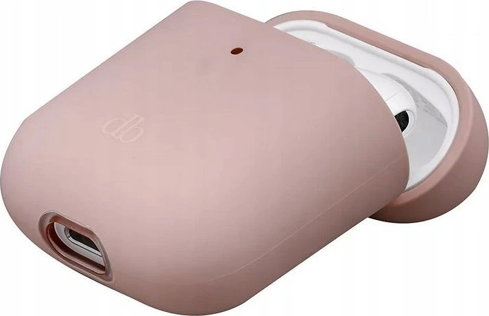 Ausinės dbramante Costa Rica - AirPods (2nd gen.) Silicon dėklas in recycled plastikas - Rožinė Sand