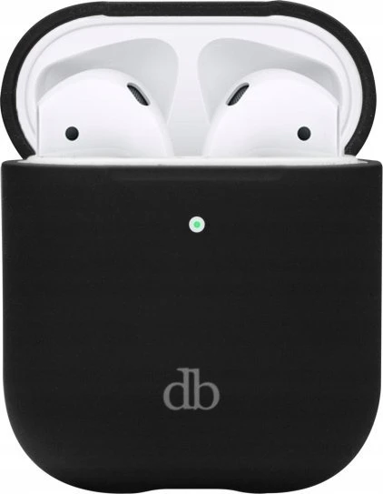 Juodas silikoninis dėklas AirPods 3 ausinėms