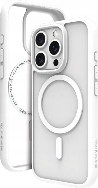 Dėklas D Bramante dbramante1928 Grenen MagSafe - obudowa ochronna do iPhone 16 Pro Max kompatybilna su MagSafe (baltas)