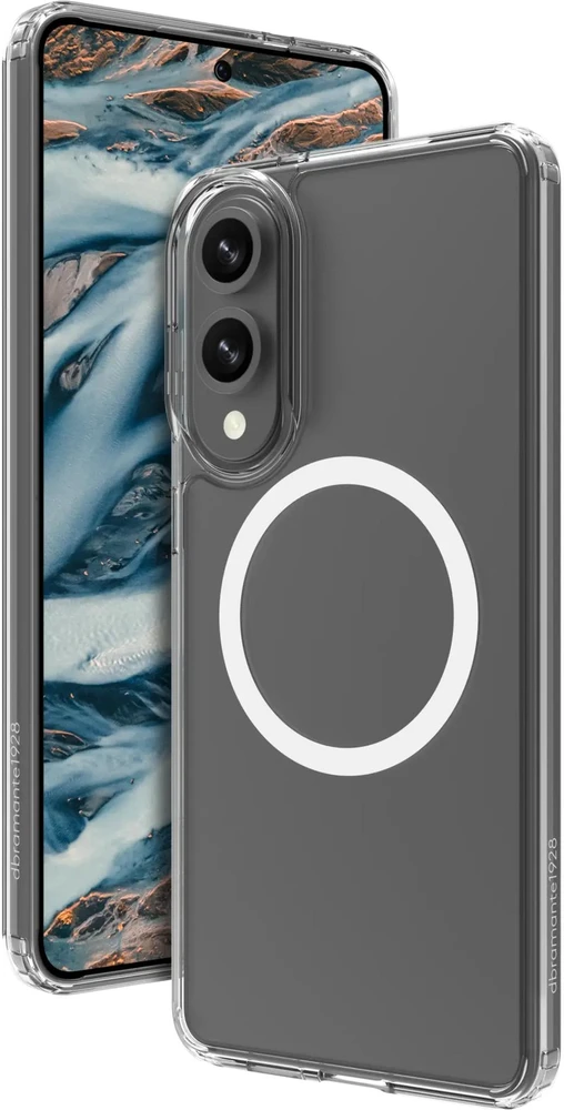 Dėklas D Bramante dbramante1928 Iceland Pro - Tylny pokrowiec na telefon komórkowy - plastikinis - permatomas - fur Samsung Galaxy S25 Edge