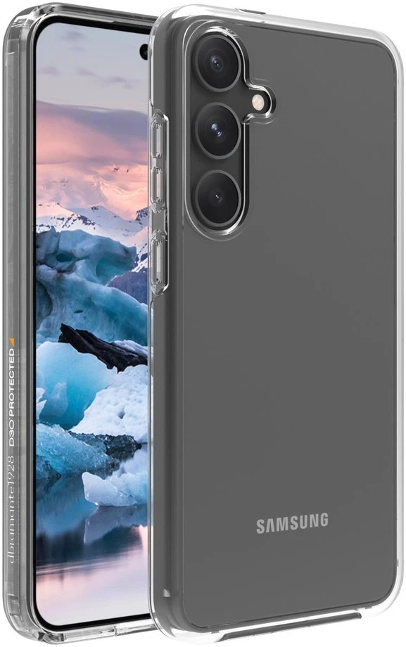 Dėklas D Bramante dbramante1928 Iceland Ultra galinis telefono dangtelis D3O plastikinis permatomas, skirtas Samsung Galaxy S23 FE