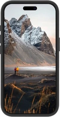 Dėklas D Bramante dbramante1928 Iceland Ultra D3O MS Kick - obudowa ochronna su podstawką do iPhone 16 kompatybilna su MagSafe (juodas)