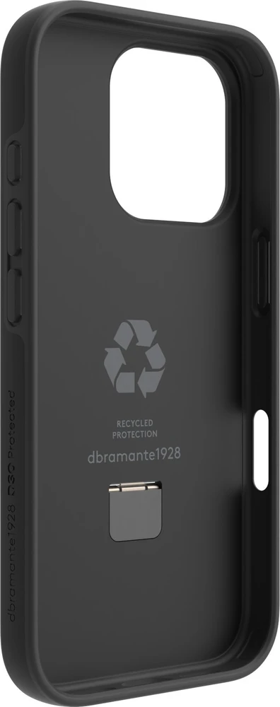 Dėklas D Bramante dbramante1928 Iceland Ultra D3O MS Kick - obudowa ochronna su podstawką do iPhone 16 Pro kompatybilna su MagSafe (juodas)