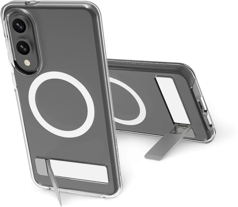 Dėklas D Bramante dbramante1928 Iceland Ultra Tylny pokrowiec na telefon komórkowy stojak D3O permatomas fur Samsung Galaxy S25 Edge