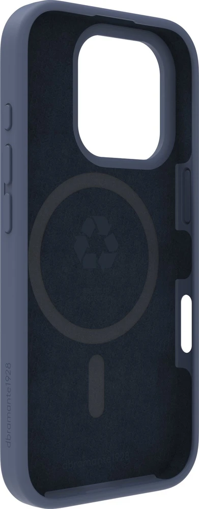 Dėklas D Bramante dbramante1928 Monaco 2 MagSafe - obudowa ochronna do iPhone 16 Pro kompatybilna su MagSafe (pacific mėlynas)