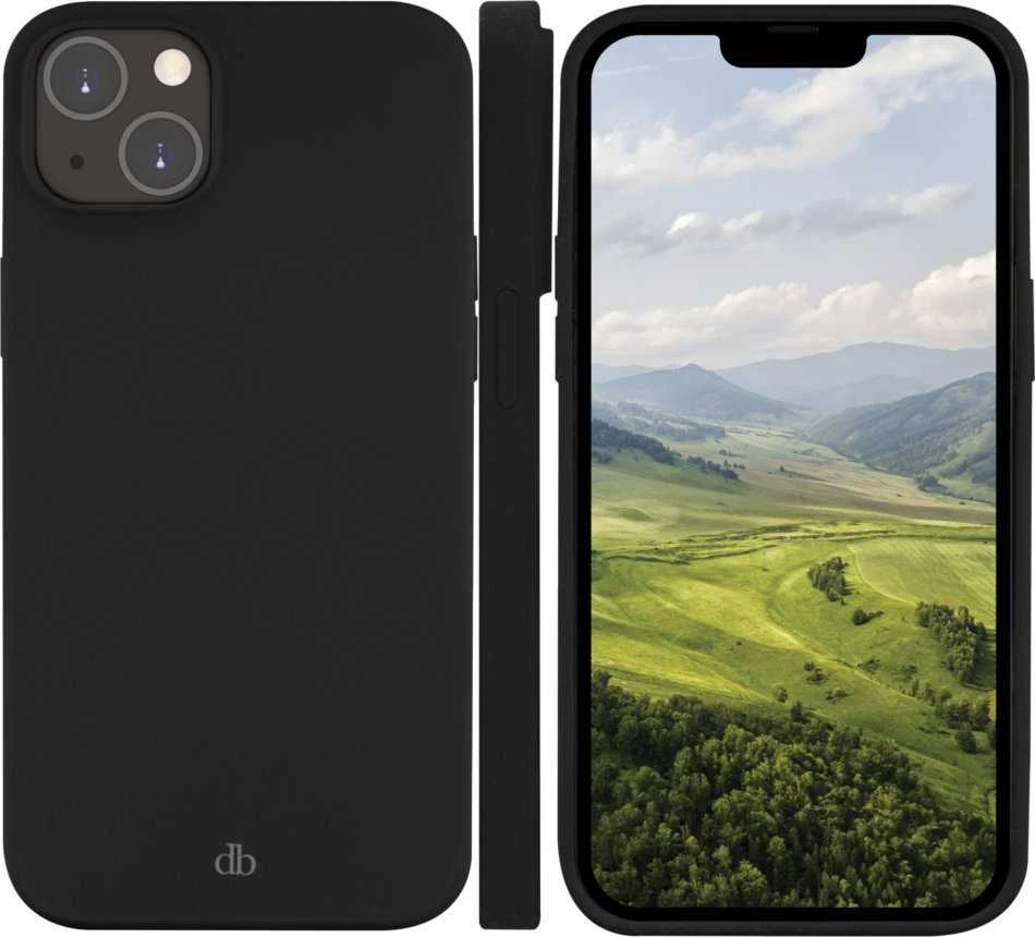 Dbramante1928 Dėklas dbramante 1928 Greenland skirtas Apple iPhone 13/14 juodos spalvos