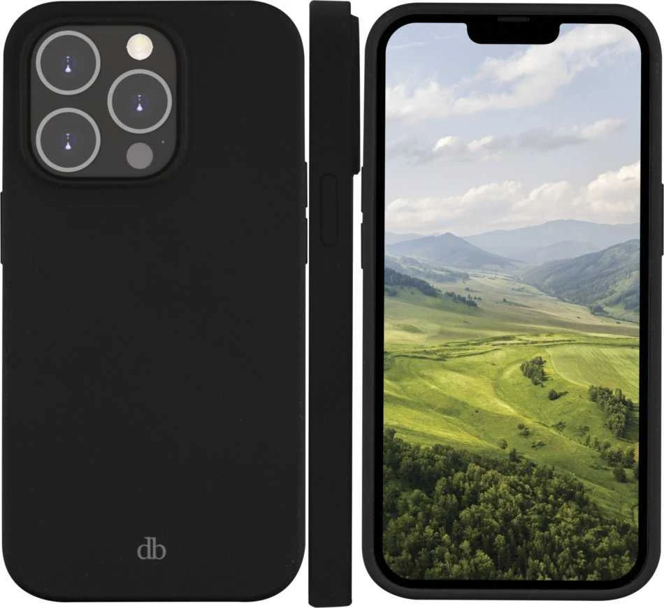 Dbramante1928 Dėklas dbramante 1928 Greenland skirtas Apple iPhone 14 Pro Max juodos spalvos