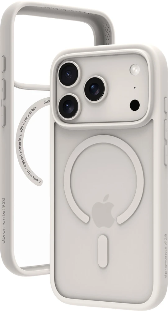 Dėklas dbramante D Bramante Grenen MS - iPhone 17 Pro - Baltas