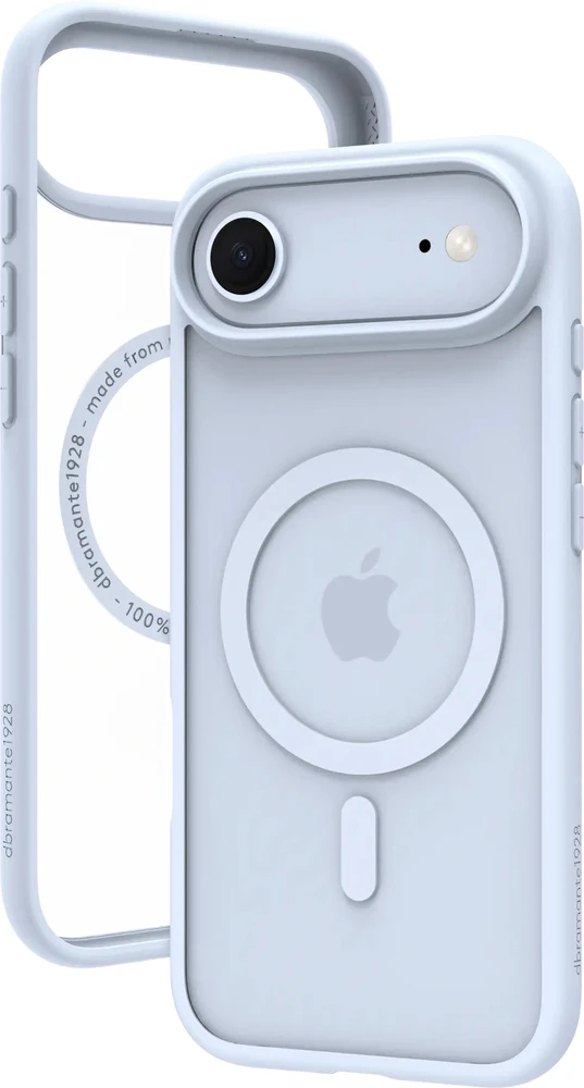 Dėklas dbramante D Bramante Grenen - Tylny pokrowiec na telefon - MagSafe-Kompatibilität - plastikinis - mėlynas - für Apple iPhone Air