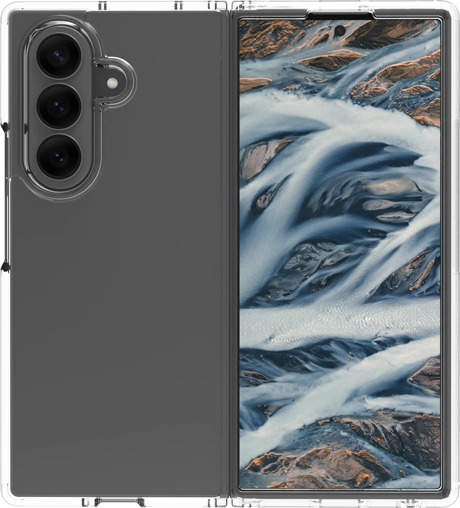 Dėklas D Bramante Iceland Pro Tylny pokrowiec na telefon su tworzywa sztucznego permatomas fur Samsung Galaxy Z Fold7