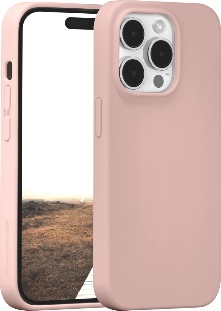 Dėklas Dbramante1928 D Bramante Monaco MagSafe - iPhone 15 Pro Max - Rožinė Sand