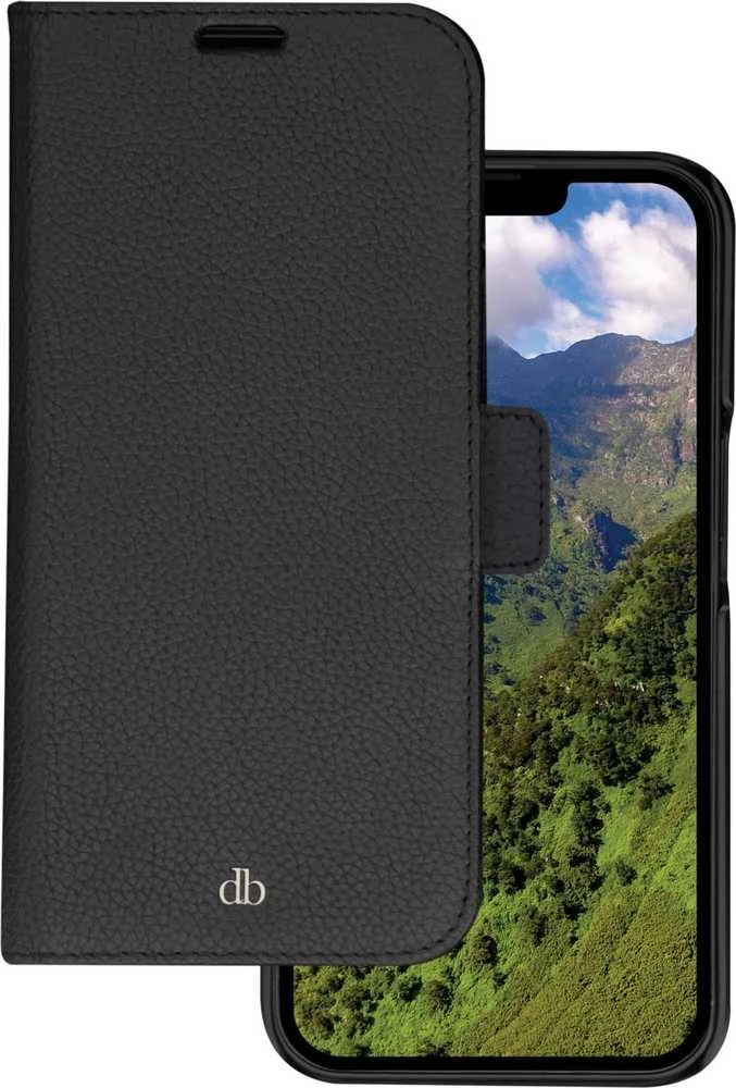 Dbramante1928 Dėklas dbramante 1928 New York 2w1 Wallet skirtas Apple iPhone 14 Pro juodos spalvos