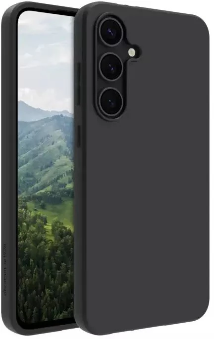 Dėklas D Bramante Nuuk - Tylny pokrowiec na telefon - Wielka paczka - Tworzywo sztuczne - Juodas - dla Samsung Galaxy S24 FE