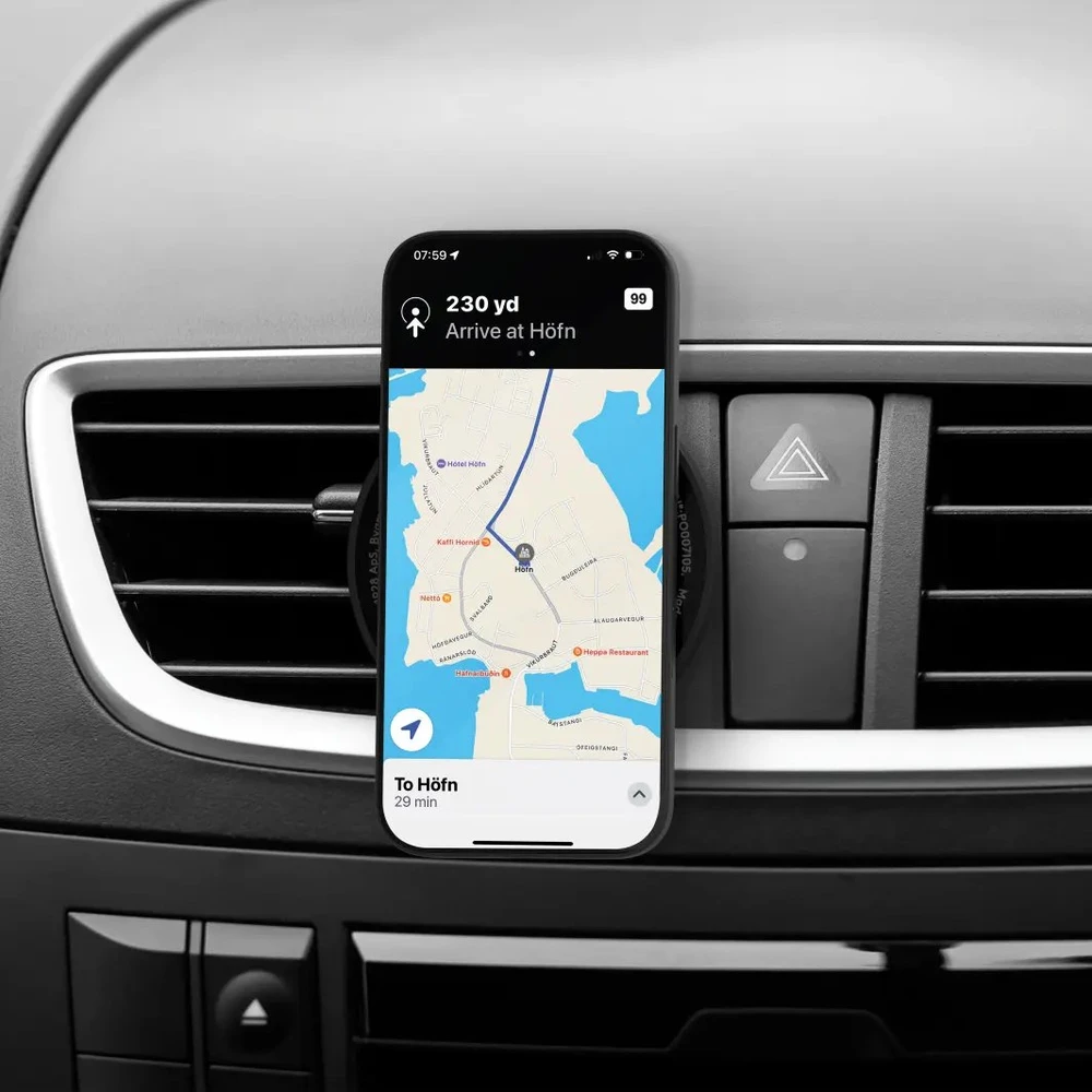 Dbramante1928 dbramante re-charge-Car Holder-Vent-magnetic-BLK