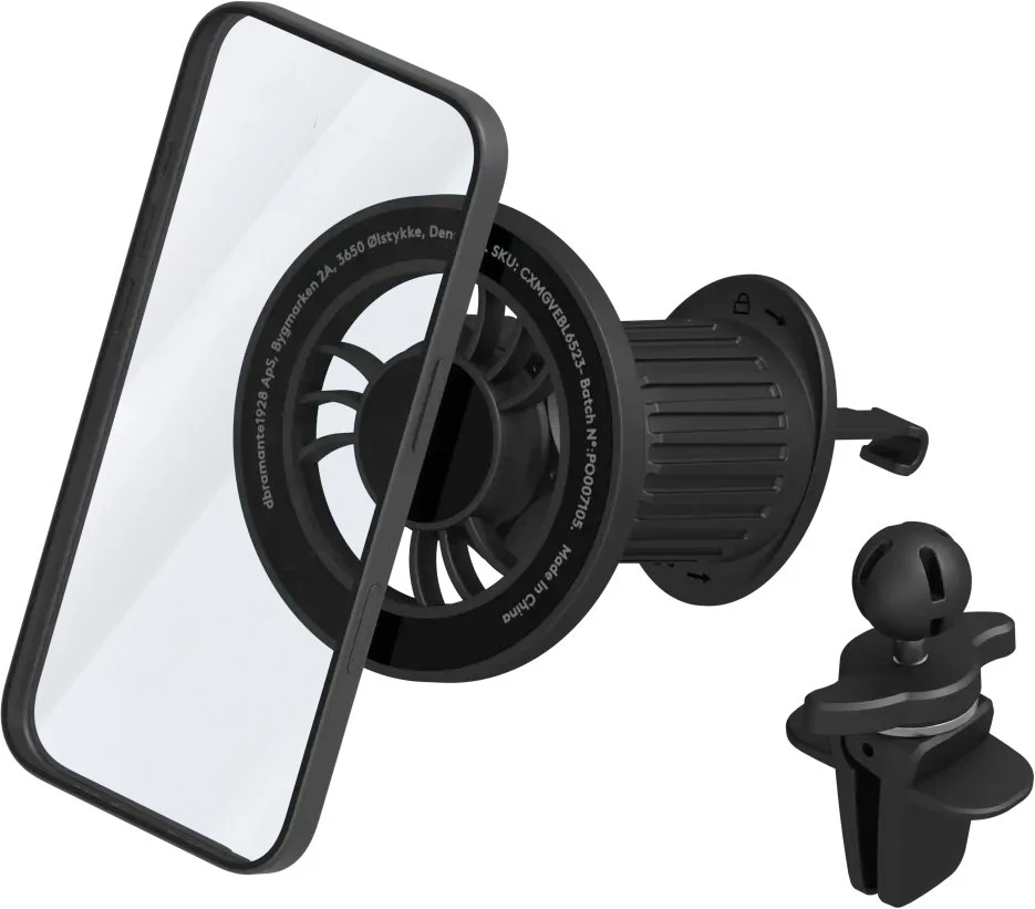 Dbramante1928 dbramante re-charge-Car Holder-Vent-magnetic-BLK