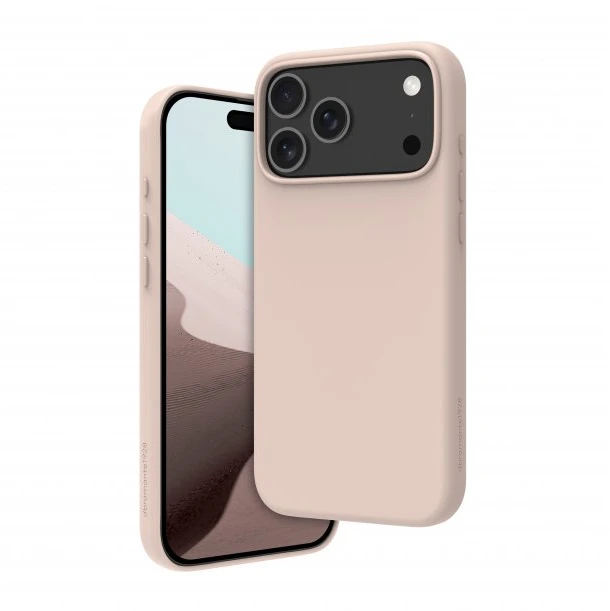 Dėklas D Bramante Roskilde MagSafe ICON - iPhone 17 Pro Max - Rožinė Sand