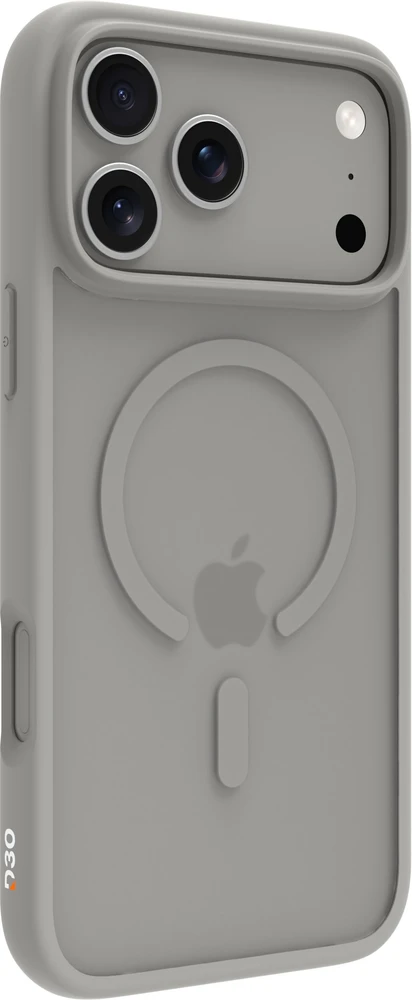 dbramante1928 Grenen Ultra - Dėklas na telefon komórkowy - RS - Kompatybilność su MagSafe - D3O, Tworzywo sztuczne - Frosted Clear - dla Apple iPhone 17 Pro Max, 18 Pro Max (GN69CZ005810)