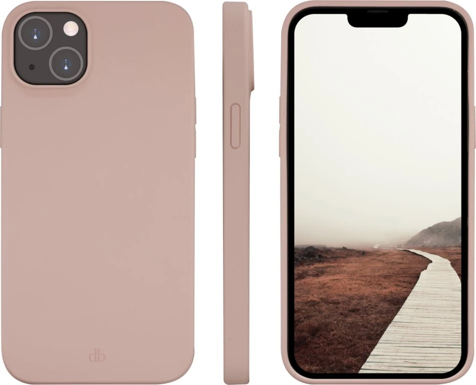 Dėklas D Bramante dbramante1928 Monaco - iPhone 14 Plus - Rožinė sand, Cover, Apple, iPhone 14 Max, 17 cm (6.7''), Rožinė, Sand