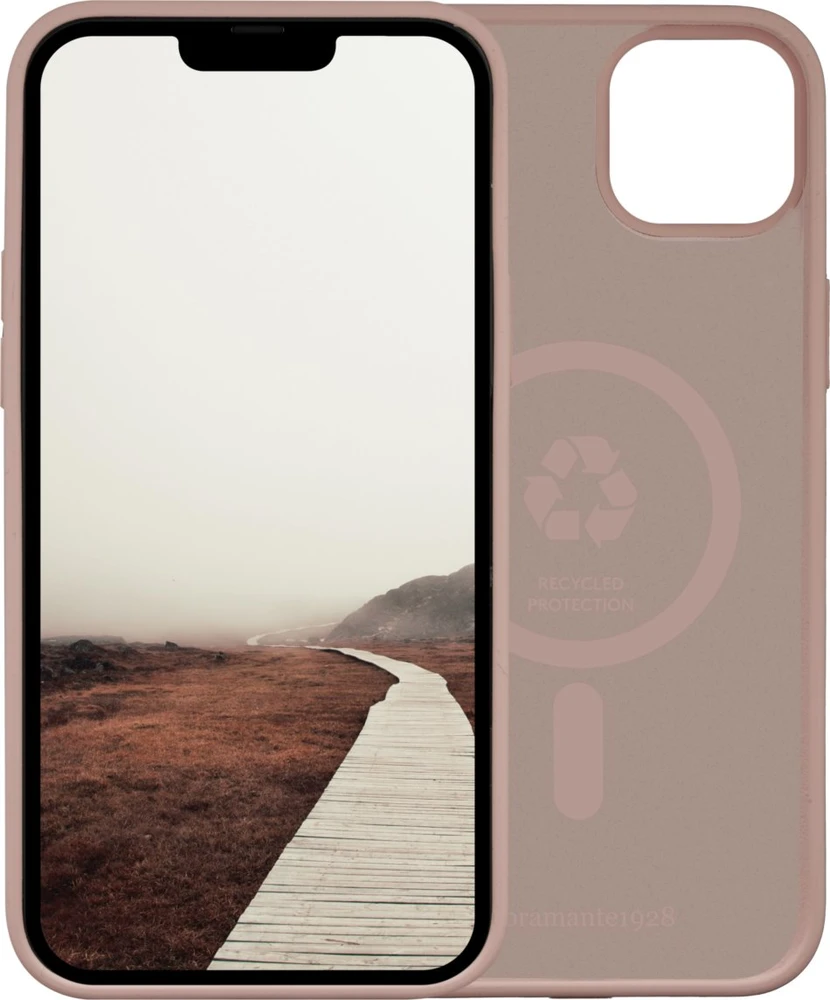 Dėklas D Bramante dbramante1928 Monaco - iPhone 14 Plus - Rožinė sand, Cover, Apple, iPhone 14 Max, 17 cm (6.7''), Rožinė, Sand