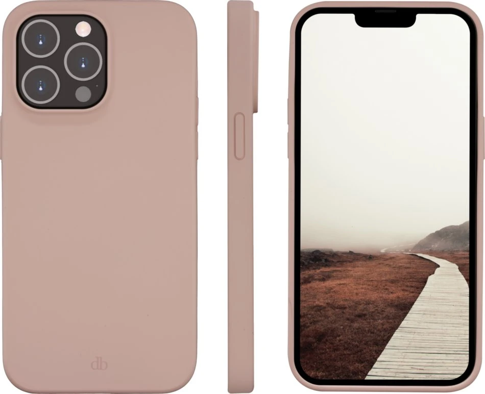 Dėklas D Bramante dbramante1928 Monaco - iPhone 14 Pro Max - Rožinė sand, Cover, Apple, iPhone 14 Pro Max, 17 cm (6.7''), Rožinė, Sand