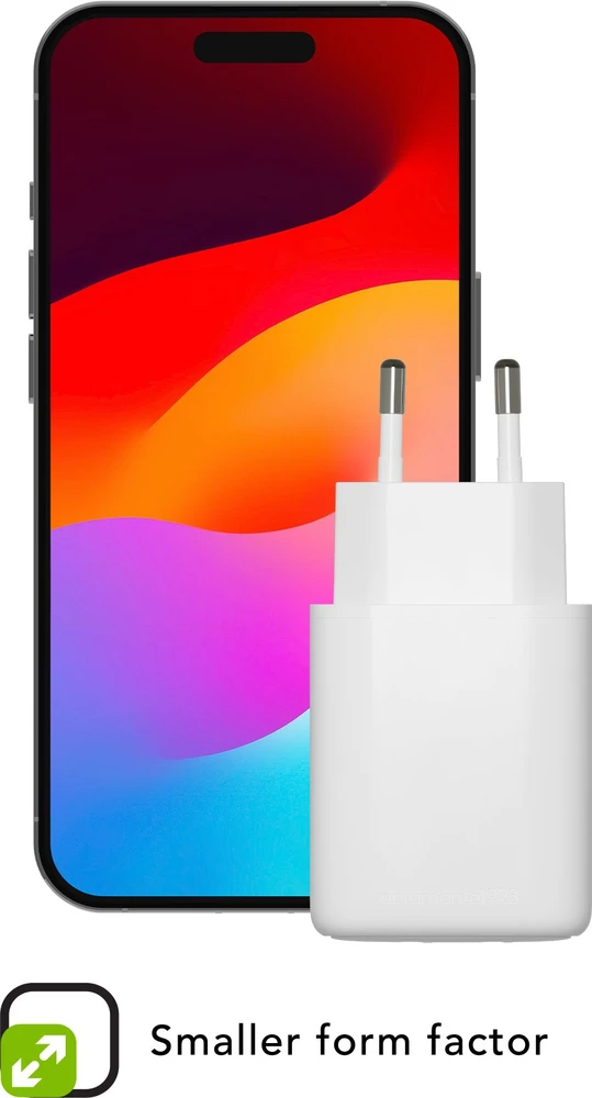 dbramante1928 – „Re-charge Pro“ – ES sieninis įkroviklis 2x USB-C 20W – baltas